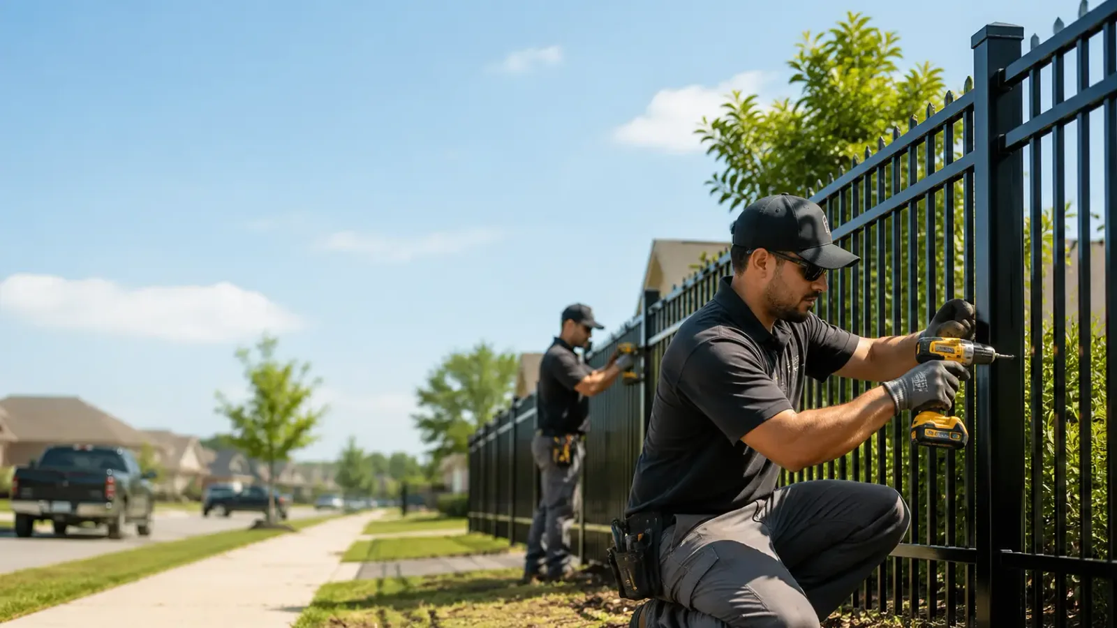 Metal Fence Installation in Burlington, CO
